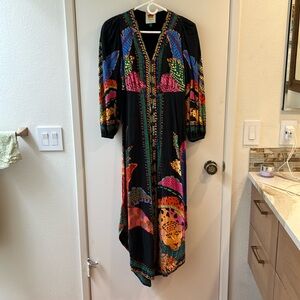 Farm Rio Printed Long Dress